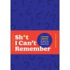 Stuff I Can't Remember: A Personal Organizer for Passwords, Birthdays, and Other Crap You Always Forget (Paperback)